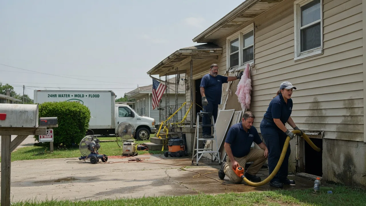Water Damage Repair in Heath Springs, SC near me